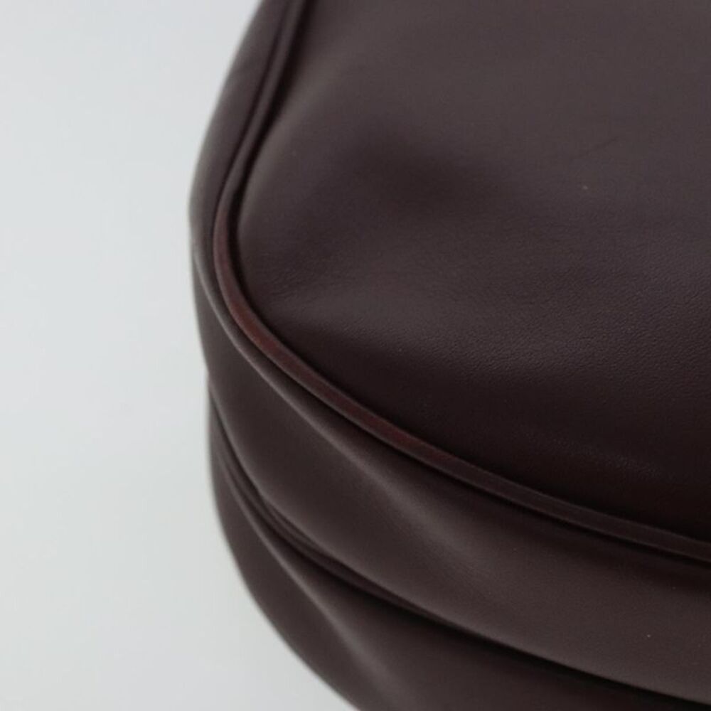 Cartier Must De Cartier Burgundy Leather Shoulder Bag (Pre-Owned) - Picture 9 of 16